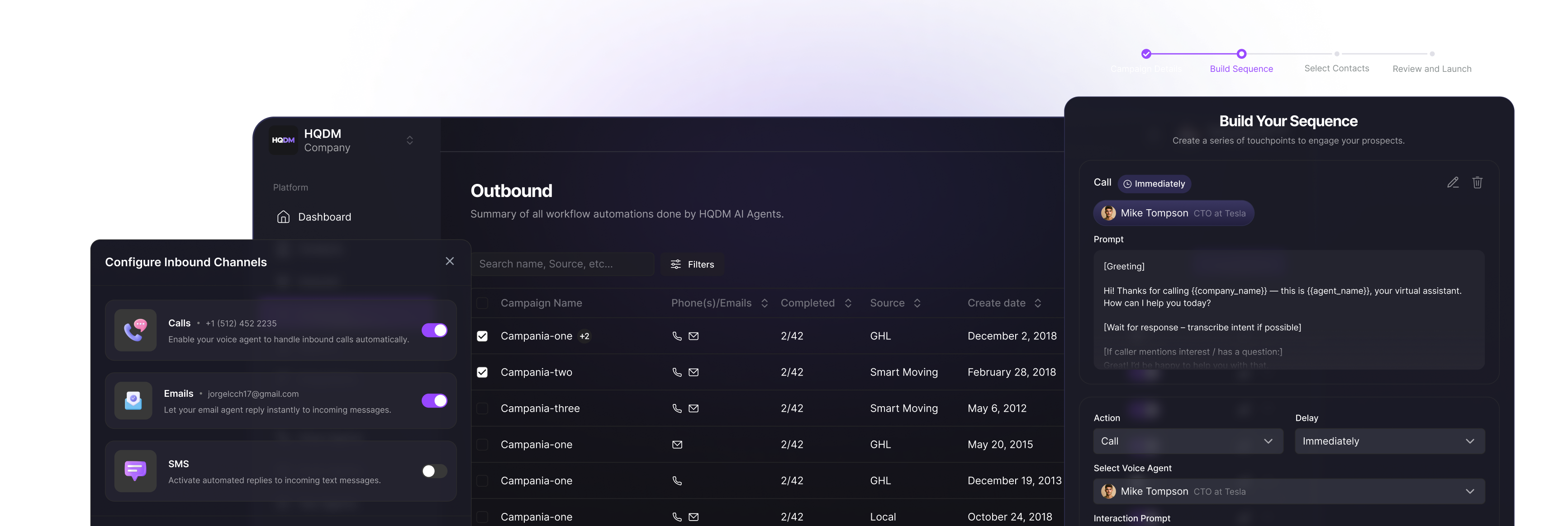 Agreements section image
